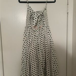 Summer Spaghetti Strap Open Back Dress